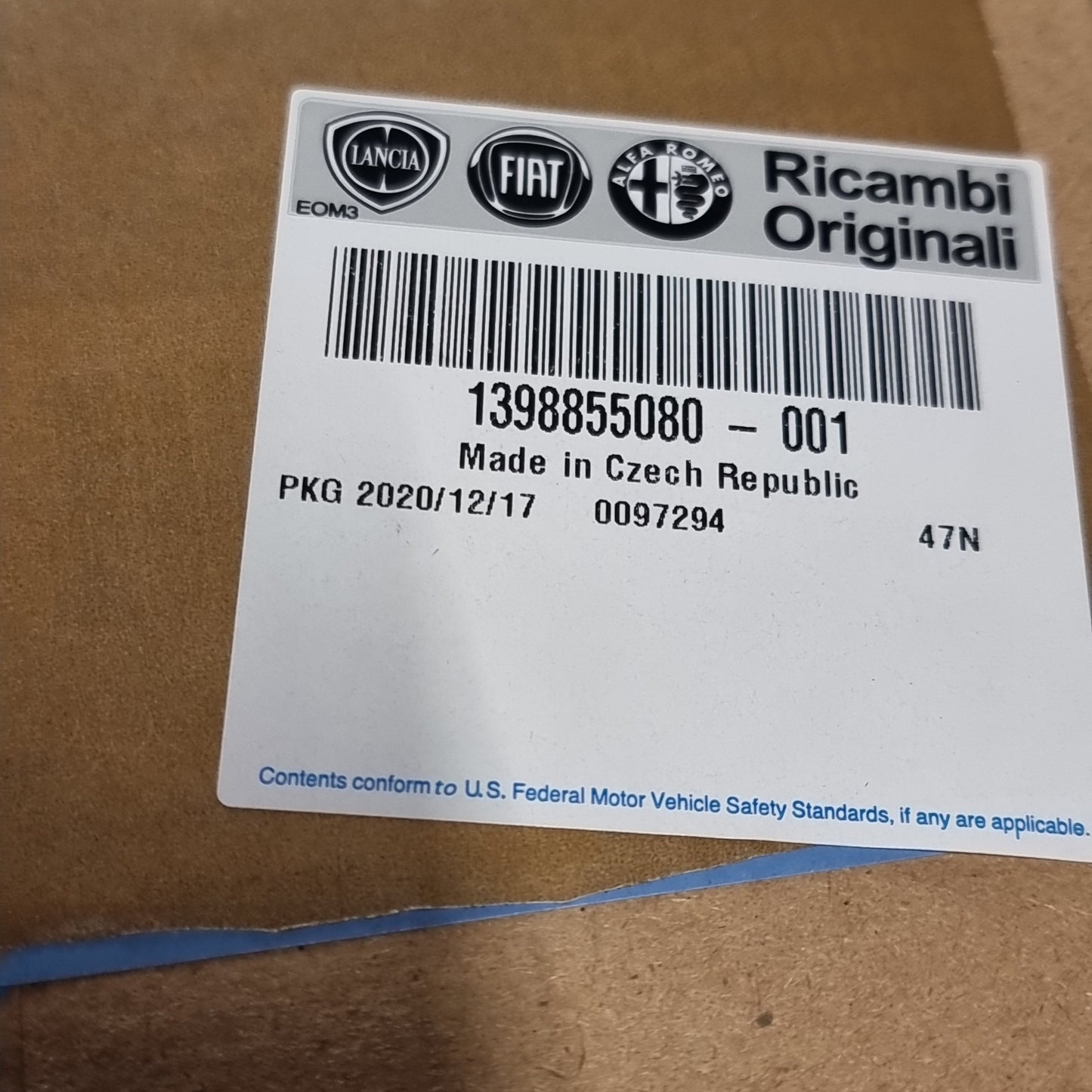 Genuine Fuel Pump - Fiat Ducato 2006-2014 | 1398855080