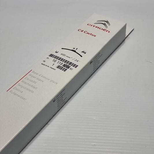 1x Genuine 24" Wiper Blade - Citroen C4 Cactus | 1611870780