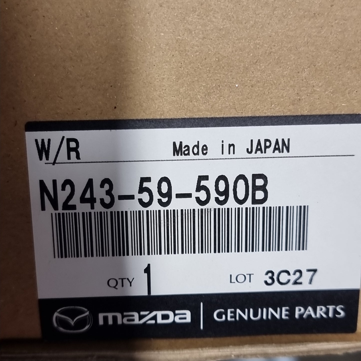Genuine Left Window Regulator - Mazda | N24359590B