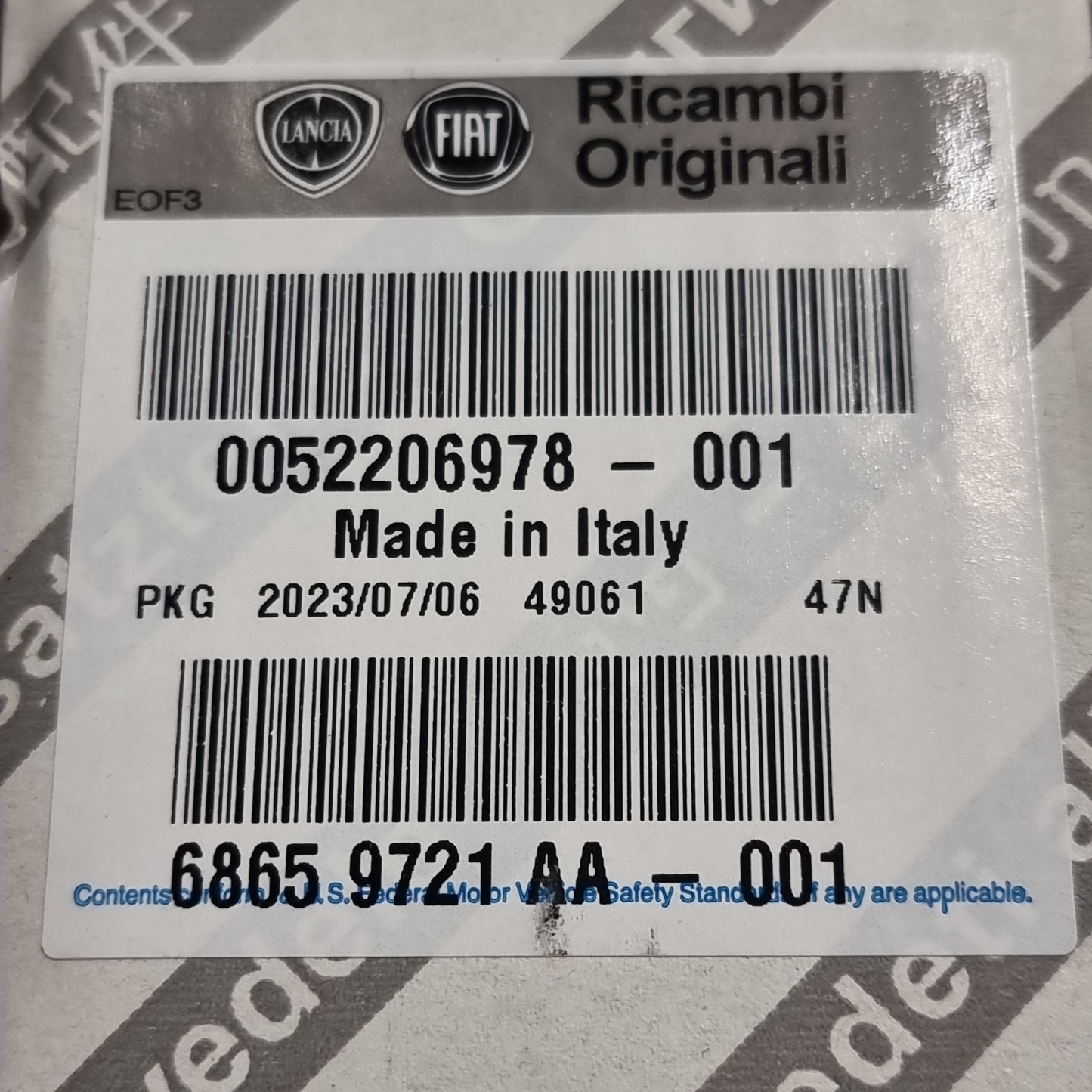 Genuine Wheel Cap Cover - Fiat Panda | 52206978