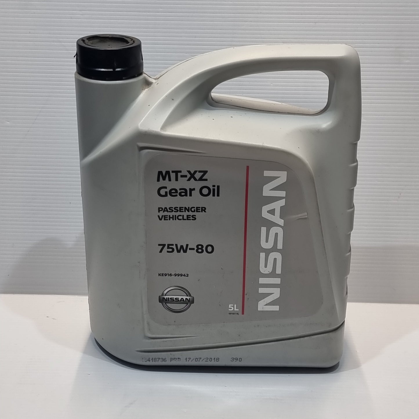 Genuine MT-XZ Gear Oil 5L - Nissan | KE91699942
