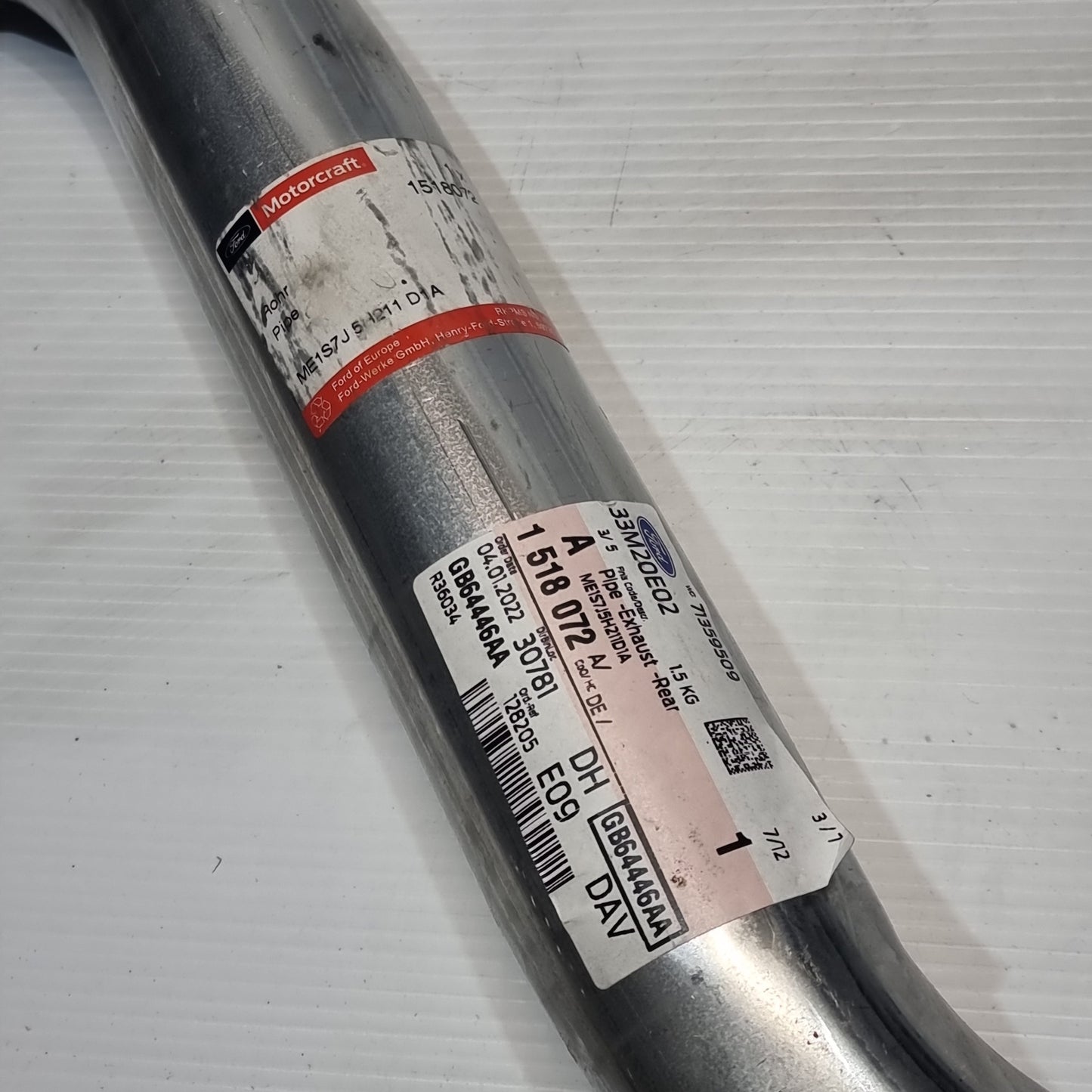 Genuine Rear Exhaust Pipe - Ford Mondeo 2000-2007 | 1518072