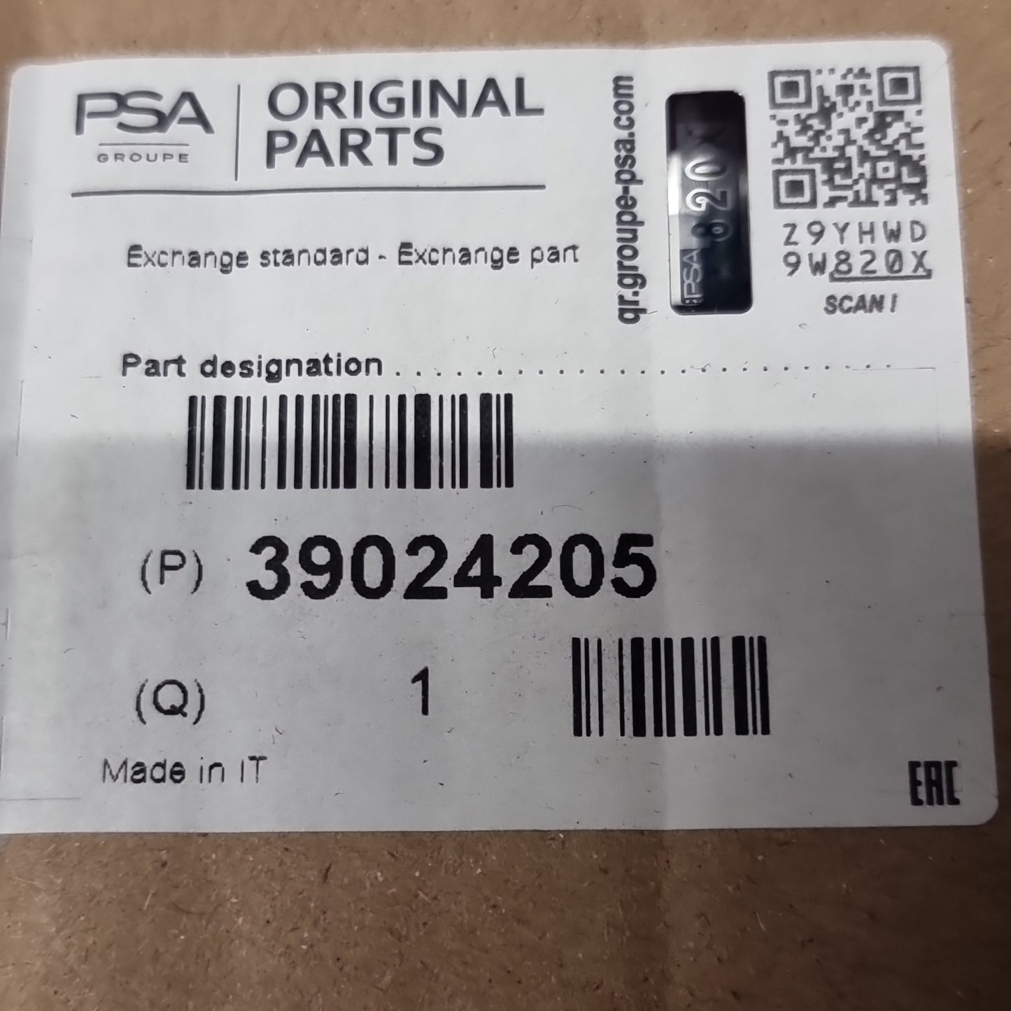 Genuine Rear Right Wing Light - Vauxhall Insignia 2013-2016 | 39024205