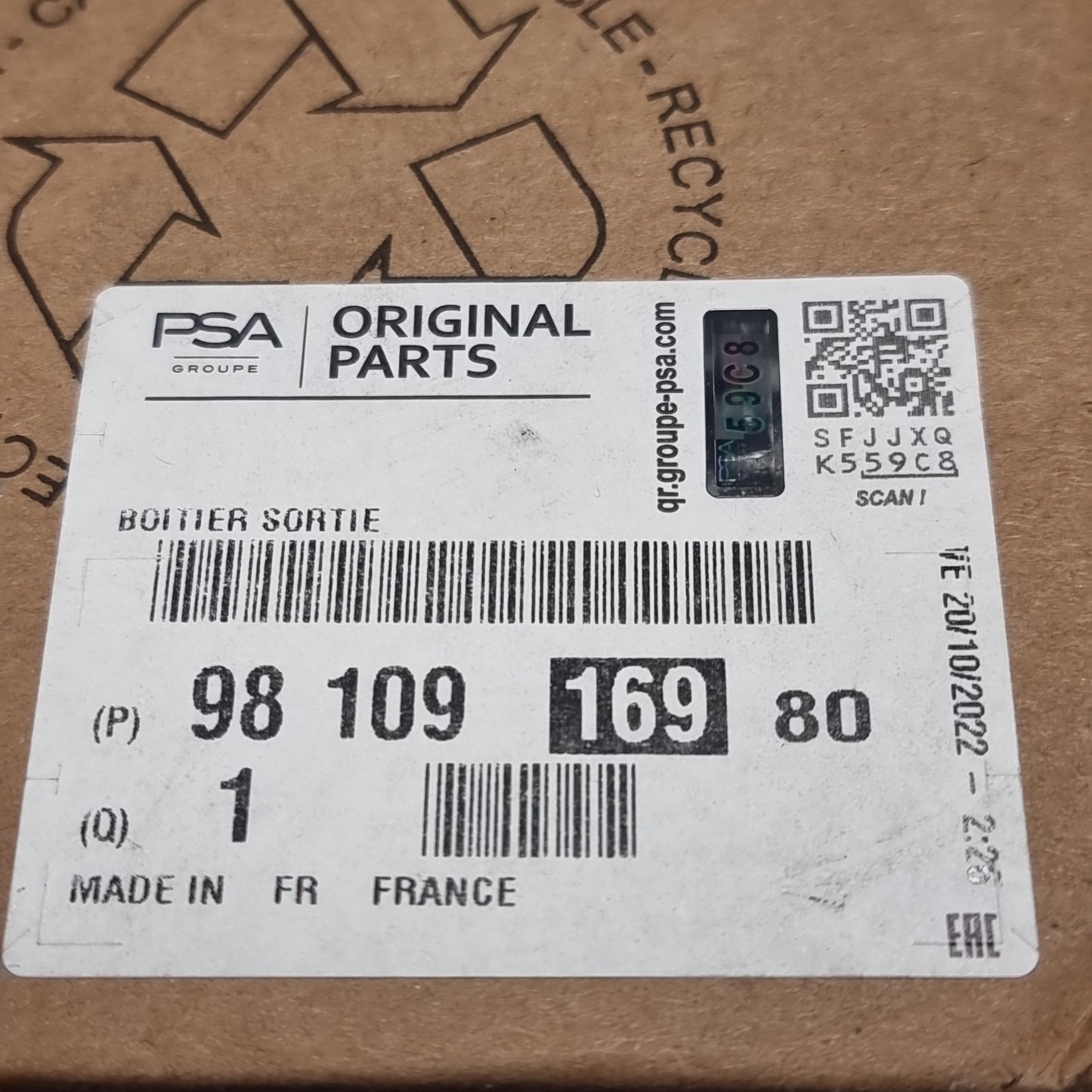 Genuine Vauxhall O:Fr Half-Panel | 39054945