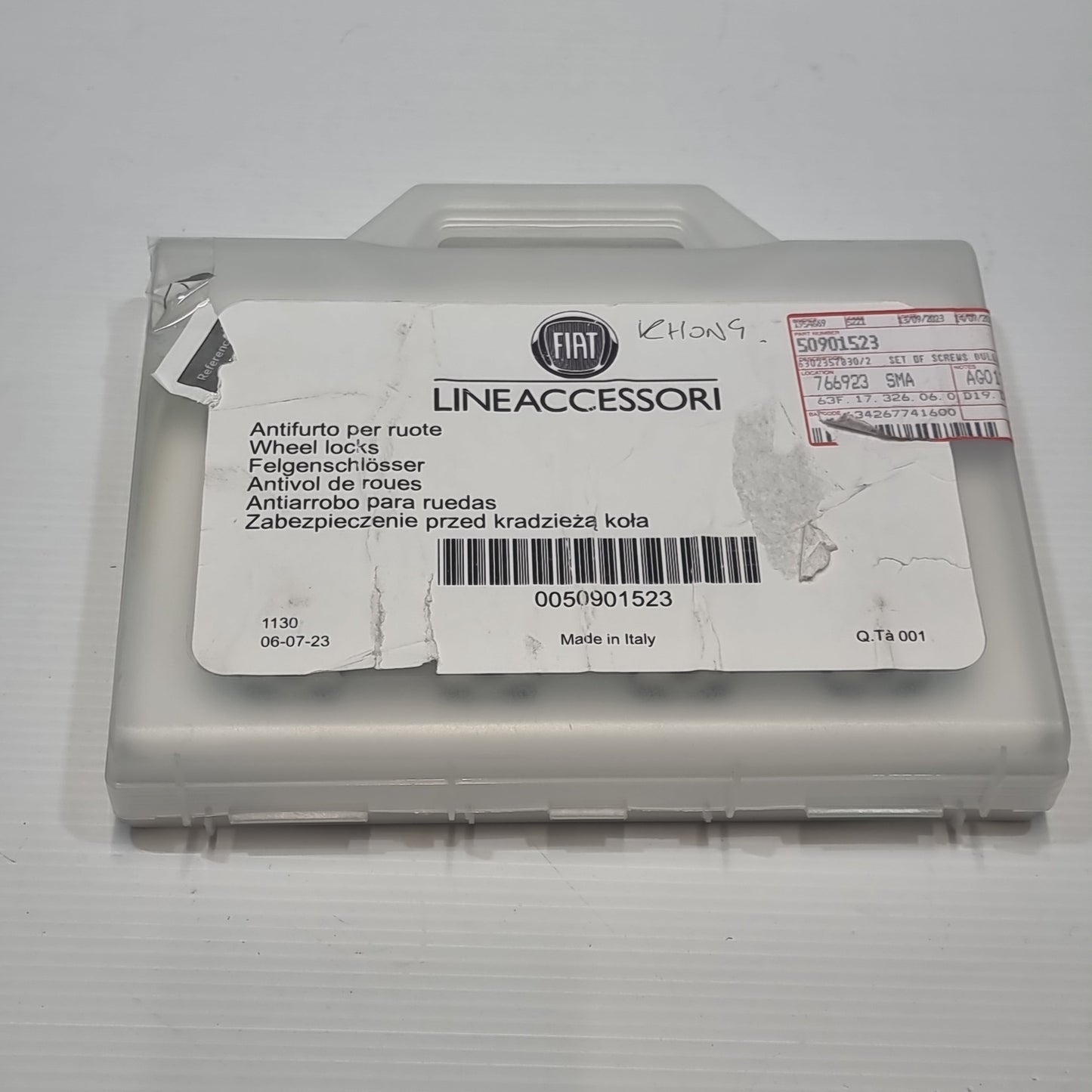 Genuine Set Of Screws - Fiat Ducato | 50901523
