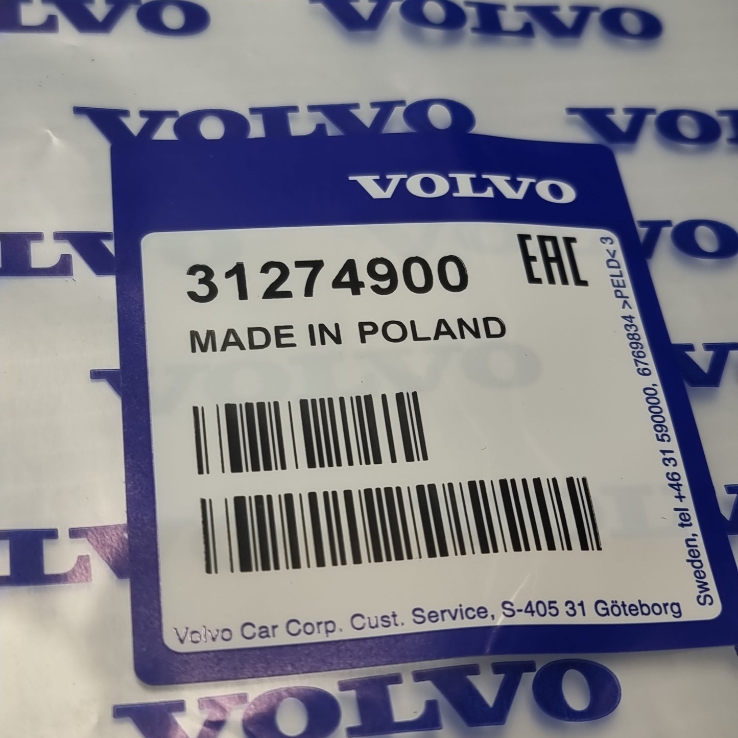 Genuine Engine Cooling Bleeder Hose - Volvo XC90 / V70 / XC60 / S80 | 31274900