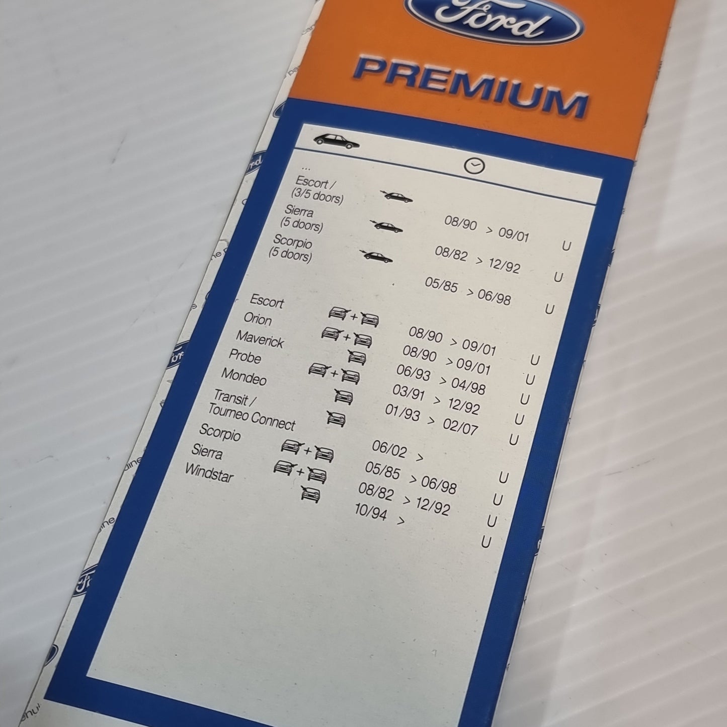 1x Genuine 20" / 500mm Wiper Blade - Ford Mondeo / Escort | 1714579