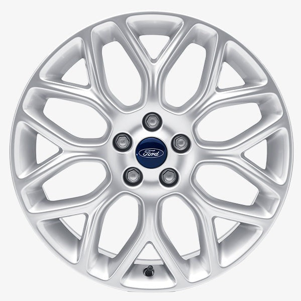 Genuine 18" Alloy Wheel 8 X 2 Spoke Y Design - Silver - Ford Focus | 2237365
