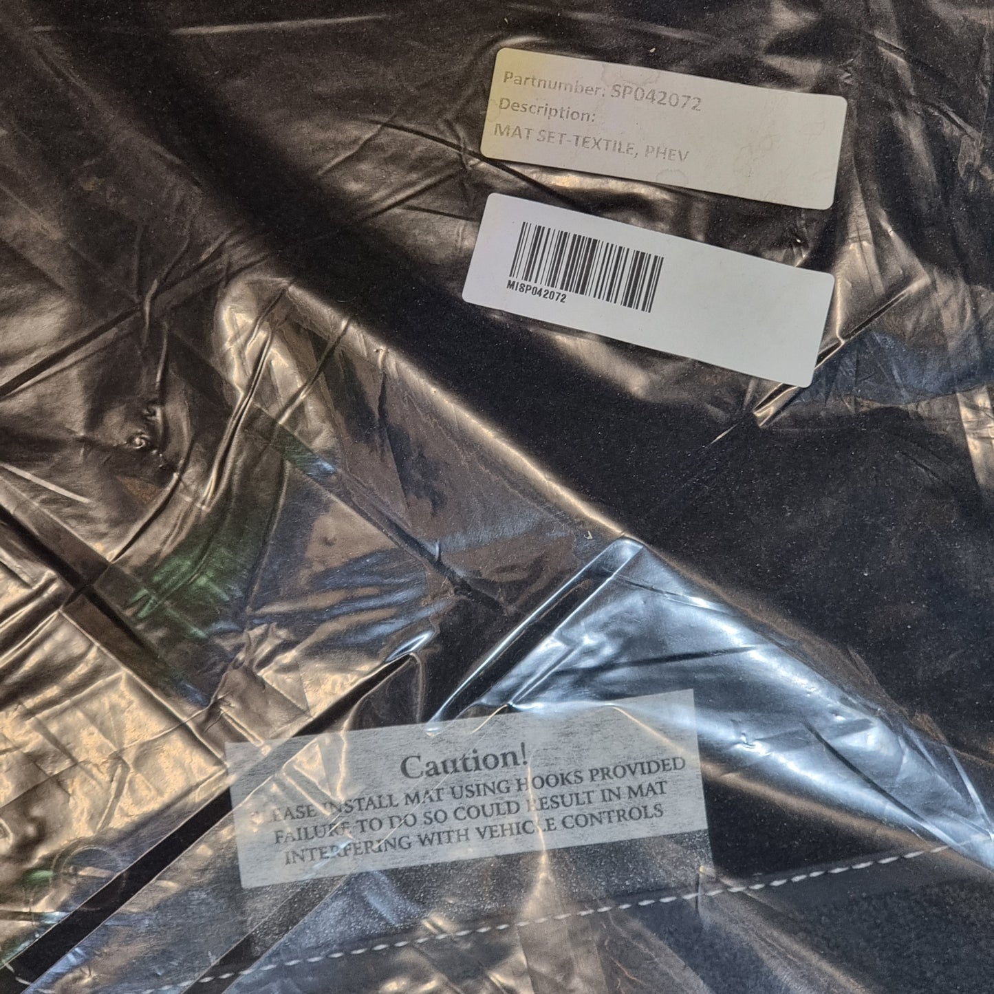 Genuine Mitsubishi Mat Set-Textile,Phev(Eleg) | SP042072