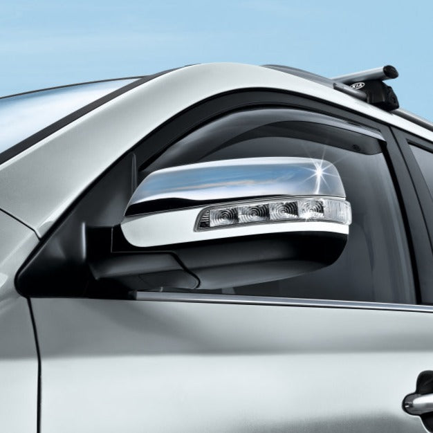 Genuine Chrome Optic Door Mirror Caps - Kia Sorento 2012-2015 | 2P431ADE00ST
