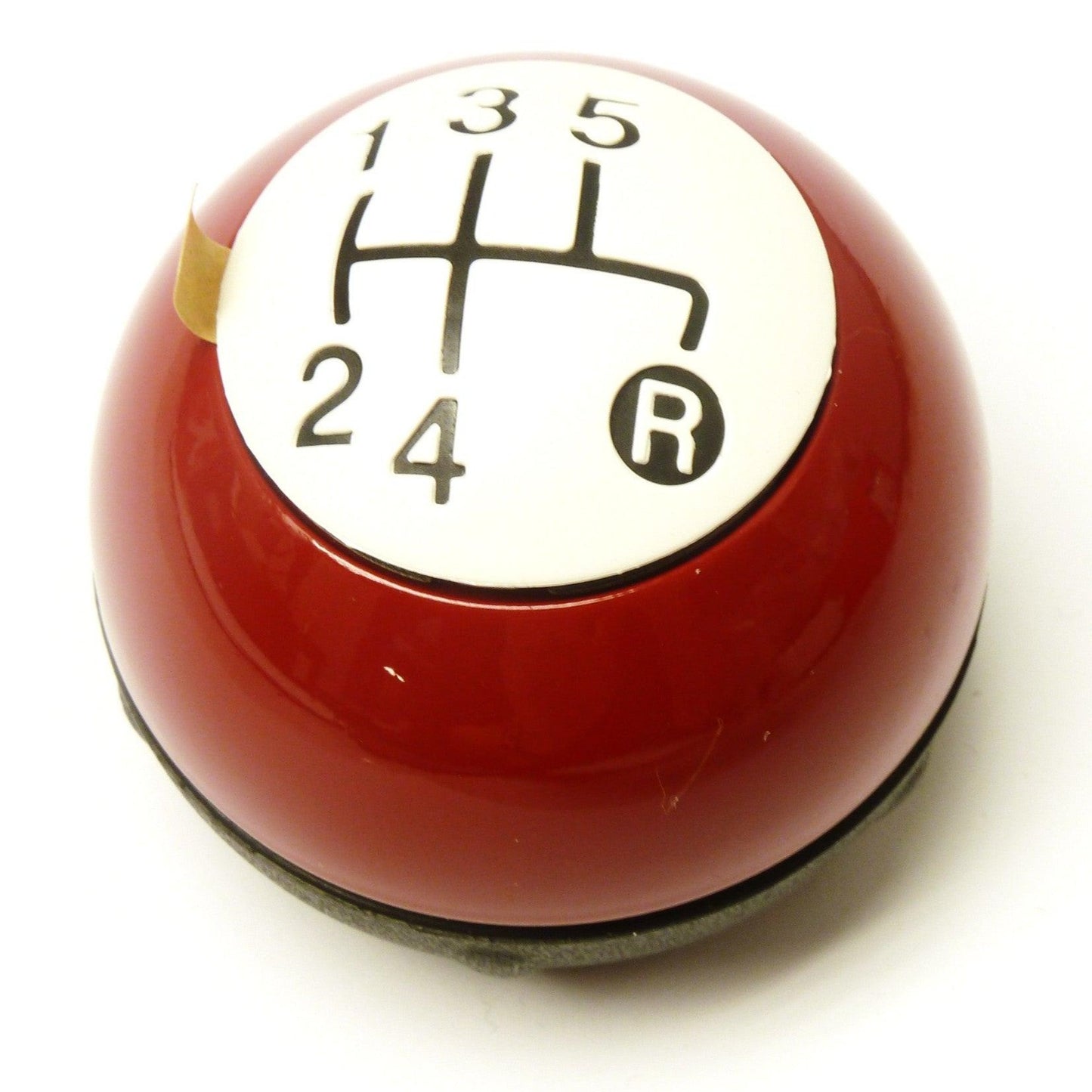 Genuine Fiat Gear Knob, 5 Speed, Red - Fiat 500 70'S | 46315251 | 46315251