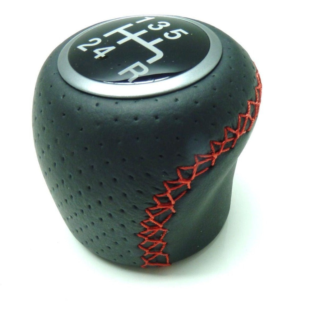 Genuine Fiat Leather Gear Knob - 5 Speed - Fiat Punto Evo Racing | 55346110