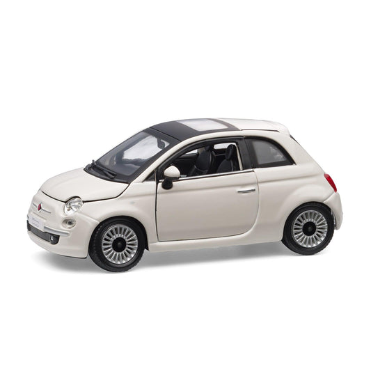 1:24 Scale Fiat 500 Model Car - White | 6002350542