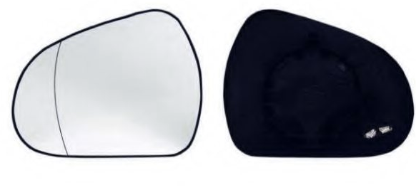 Peugeot 308 LH Rear View Mirror Glass | 8151LW