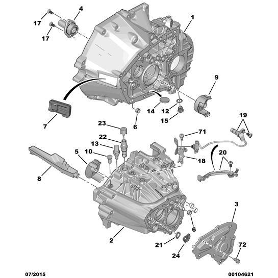 Manual Gear-Box Cover Gasket - Citroen Berlingo 2018-2021 Diesel | 9818170480