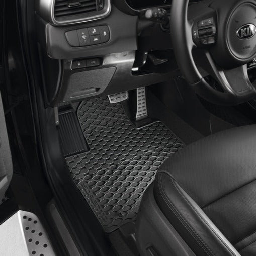 Genuine Rubber Mats 1ST and 2ND Row Only - Kia Sorento 2015-2019 | C5131ADE10