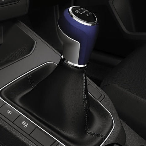 Genuine Seat Ibiza 5 Speed Gear Knob - Mystery Blue | 6F0064230AW5L