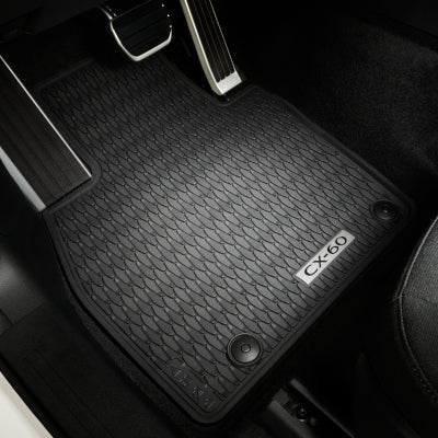 Set Of 4 Genuine Rubber Floor Mats - Mazda Cx-60 | Ks0Gv0350