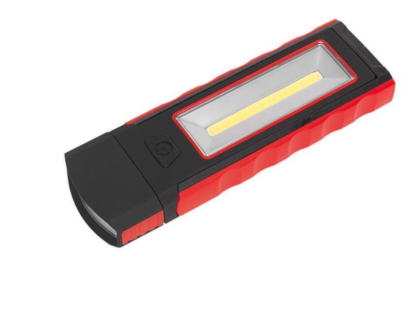 Sealey Magnetic Red Pocket Light 3W | LED4101RD