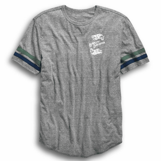 Harley Davidson - Mens Living Fast Slim-Fit Tee | 96663-19VM/000S