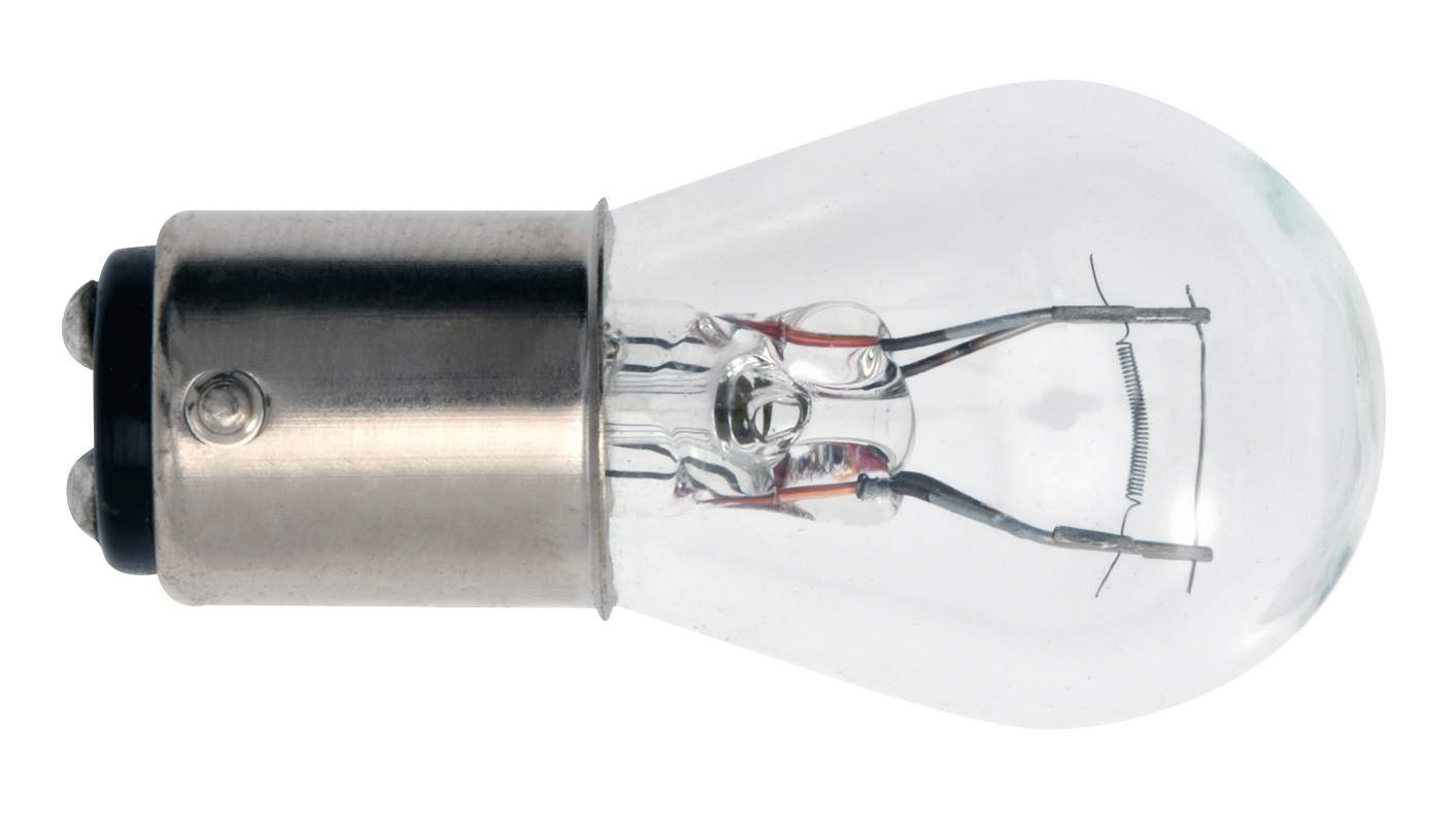 12V 21/5W Capped Clear Bulb | EB0381TB