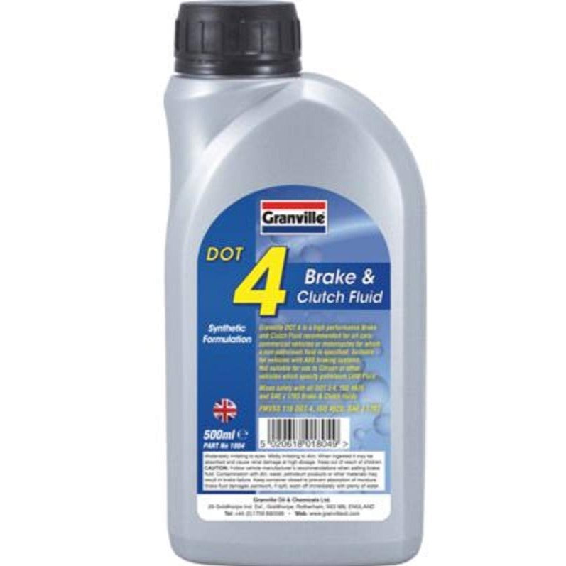Granville - Brake and Clutch Fluid 500ml Dot 4 | 1804