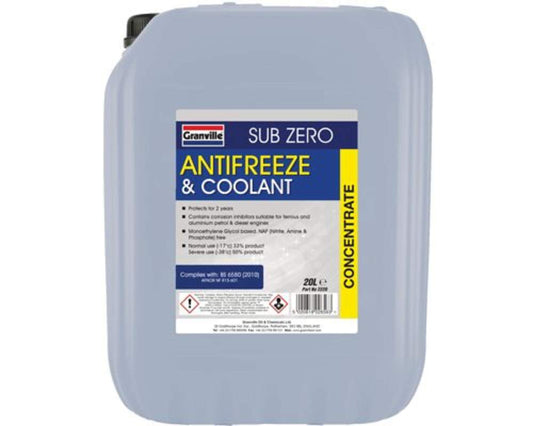 Granville Sub Zero Blue Antifreeze 20Ltr | 222O