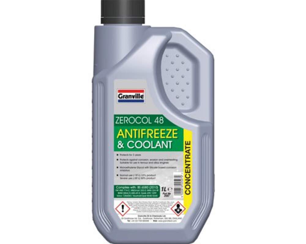 Granville - Zerocool 48 - Antifreeze and Coolant 1L | 2597