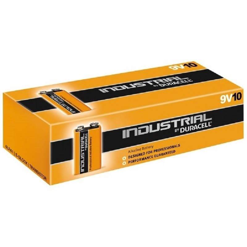 Duracell Pack Of 10 Procell 9V Battery | CELL9V