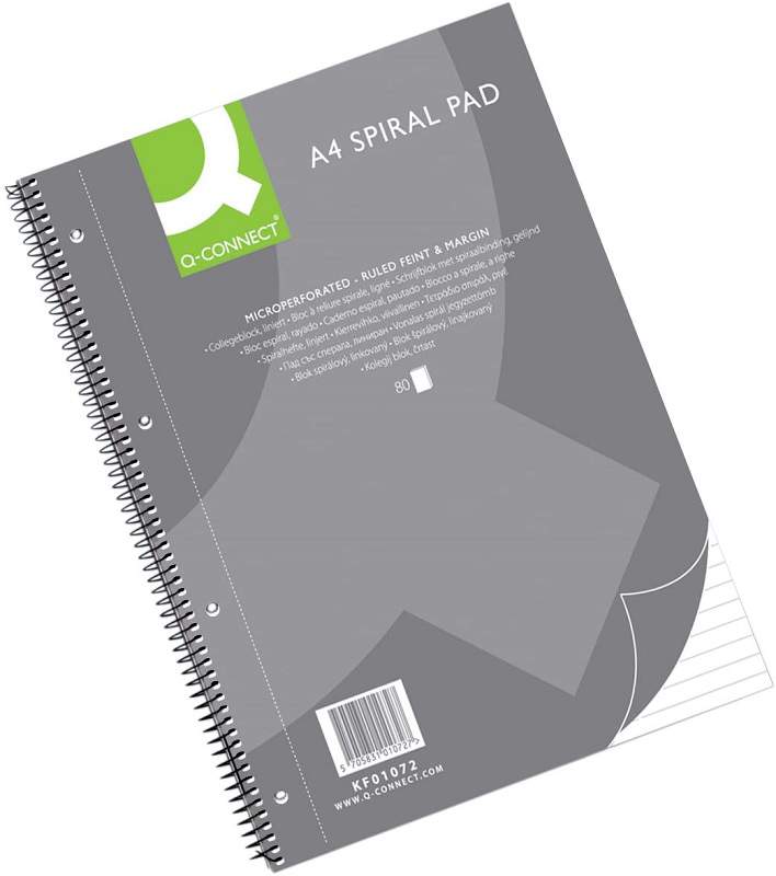 A4 Spiral Soft Cover Note Pad | BOO03