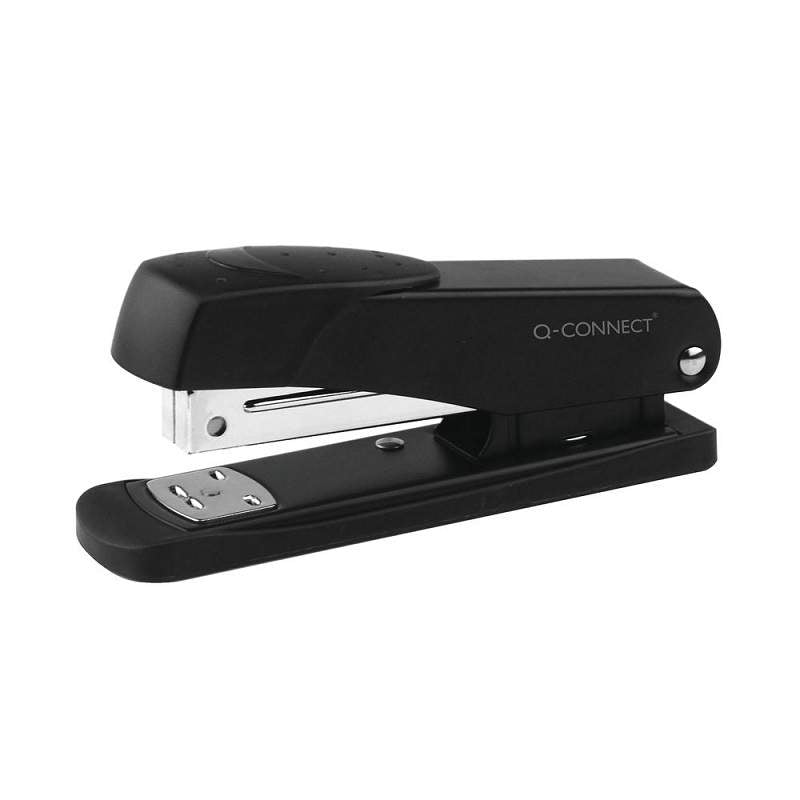 Half Strip Metal Stapler Black | EQU02