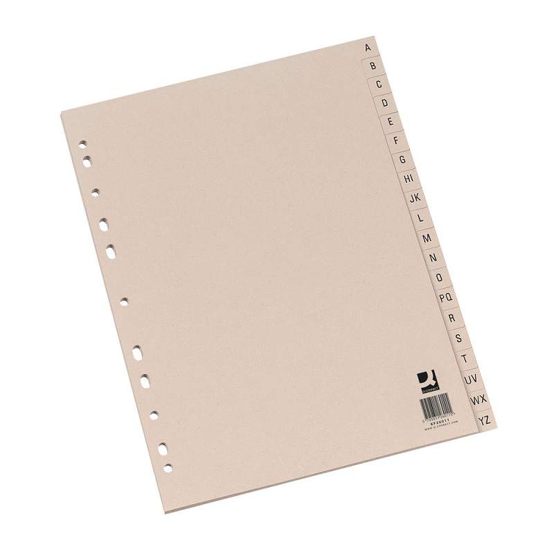 Buff A4 Index Multi-Punched | FIL13