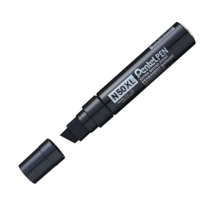 Pentel Marker Chisel Tip Black | PEN11