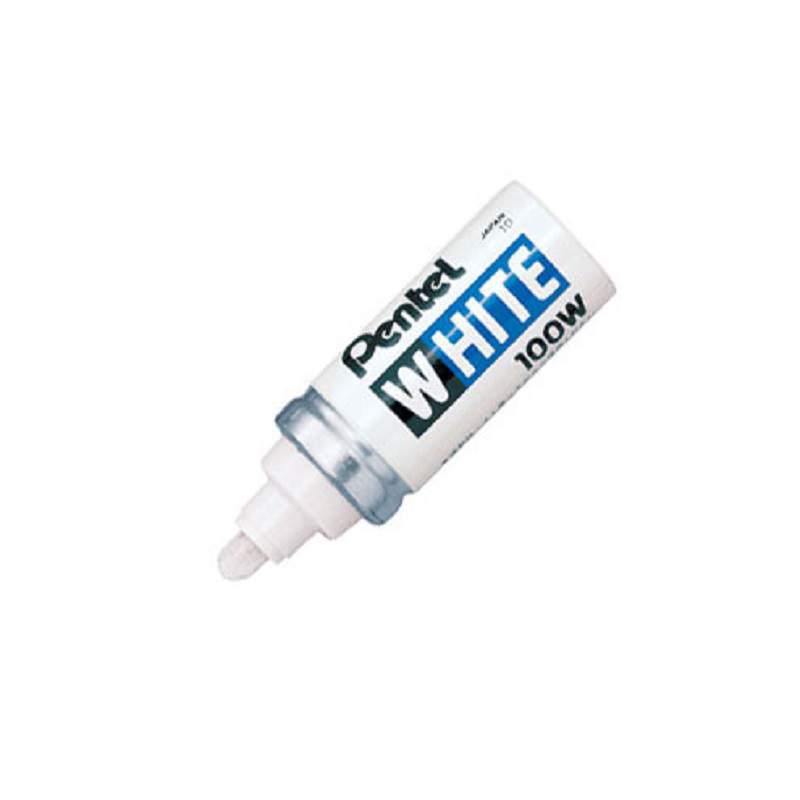 Pentel Marker Pen X100W White | PEN17