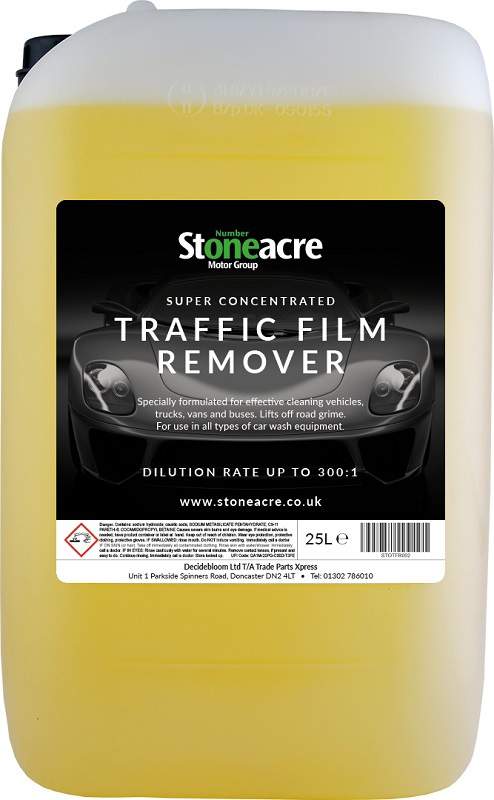 Stoneacre Traffic Film Remover 25Ltr | TFR002