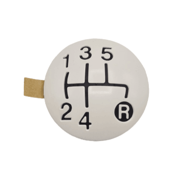 Genuine Fiat Gear Knob Cap White - Fiat 500 | 46315518 | 46315518