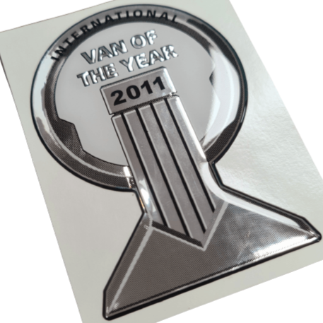 'Van Of The Year 2011' Badge - Fiat Doblo | 51900884