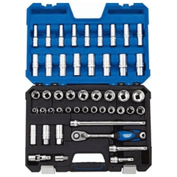 Draper Socket Set 1/2" Sq Drive 48 Pcs Metric | 16454