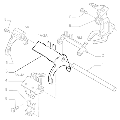 Genuine Transmission Fork - Fiat 500 / Fiat Tipo / Fiat Linea | 46335605