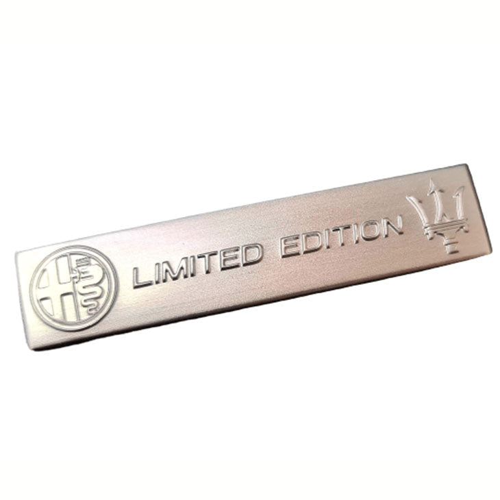 "Maserati" Special Edition Plate - Alfa Romeo Mito | 50518718