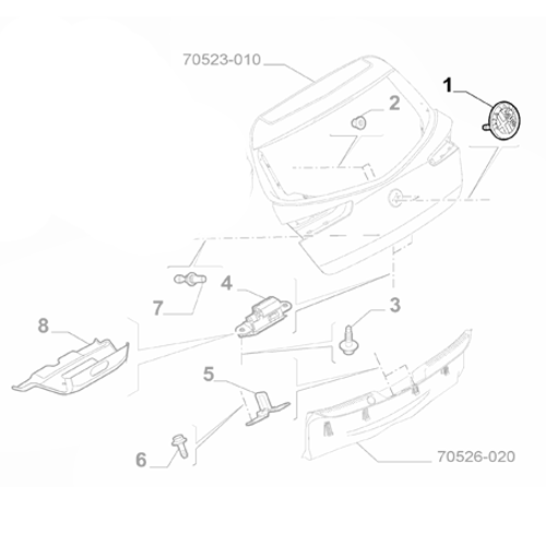 Genuine Bonnet Lock - Alfa Romeo Giulietta 2010-2016  | 50530581