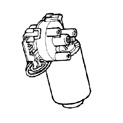 Genuine Windscreen Wiper Motor - Fiat Ducato 2006-Onwards LHD | 77364080
