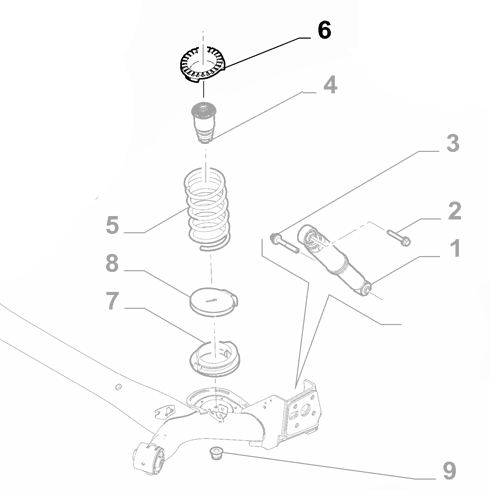 Genuine Top Thrust Ring - Fiat 500 / Panda | 51852102