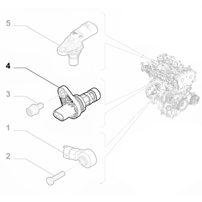 Genuine Crankshaft Sensor - Alfa Romeo Giulietta 2013-2020 | 55219922