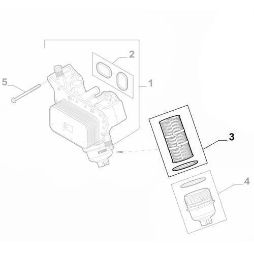 Genuine Oil Filter - Fiat Talento 2016-2021 | 6000640903