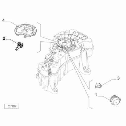 Genuine Adblue Tank Repair Kit - Alfa Romeo / Fiat / Jeep | 77368537