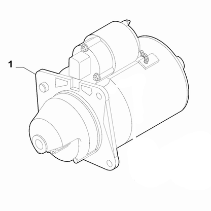 Genuine Starter Motor - Fiat 500X / Tipo 1.0 / 1.3 Diesel | 50057673