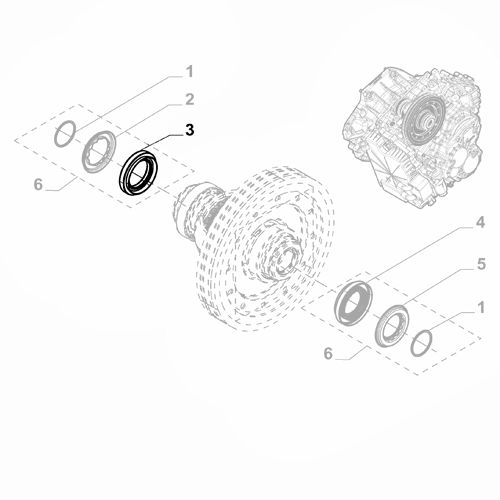 Genuine Transmission Gasket - Fiat Talento 2016-2021 | 6000640663