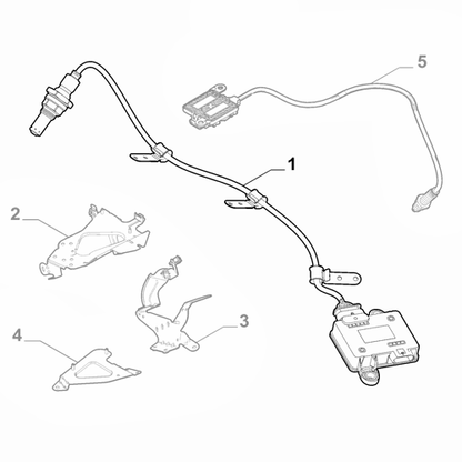 Genuine Upstream NOX Sensor - Alfa Romeo Giulia 2016-2022 2.2 | 46344808