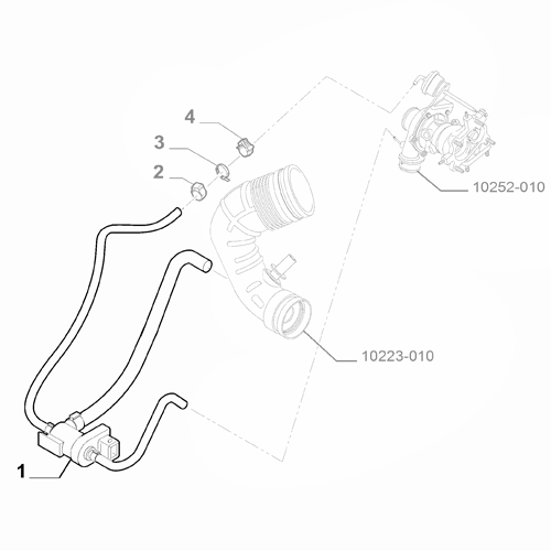 Genuine Turbo Boost Valve - Abarth 500 2008-2024 | 51896305